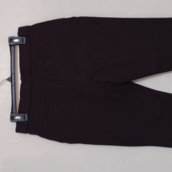 Bodilove Brown Ponte Knit Pull On Style Trousers Size L - Picture 4 of 9